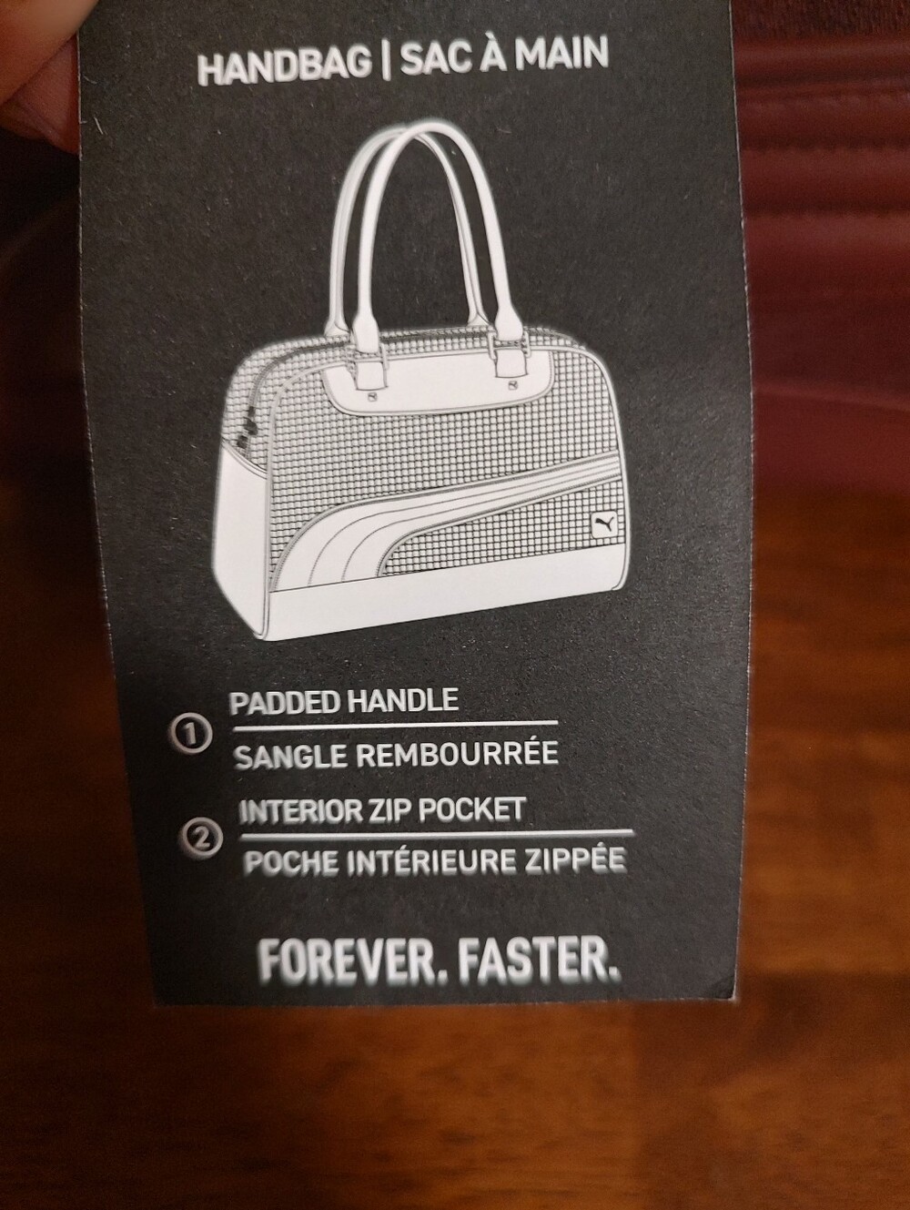 Puma Women's Burgundy Duffel Bag - Picture 4 of 12